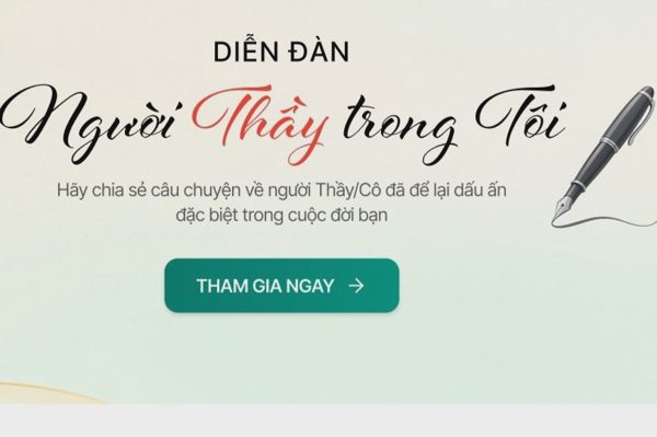 Báo Dân trí mời bạn đọc viết về “Người Thầy trong tôi”