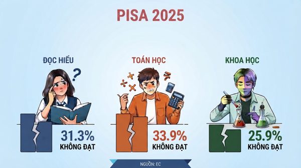 Báo động tình trạng 1/3 học sinh trung học EU yếu về đọc hiểu hoặc toán học