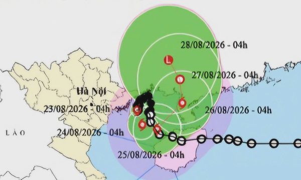 Bão Narra có thể tăng cấp, tiếp tục gây mưa lớn