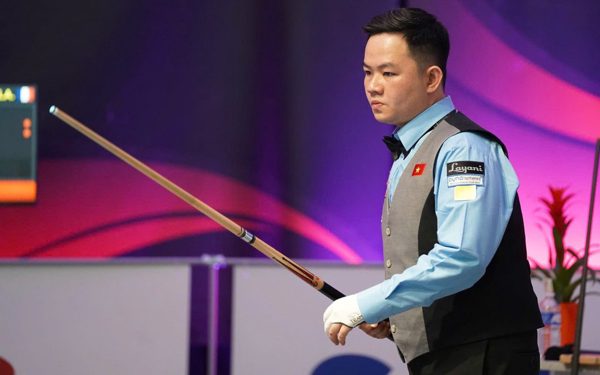 Bao Phương Vinh ngược dòng nghẹt thở, vào chung kết Giải billiards vô địch thế giới