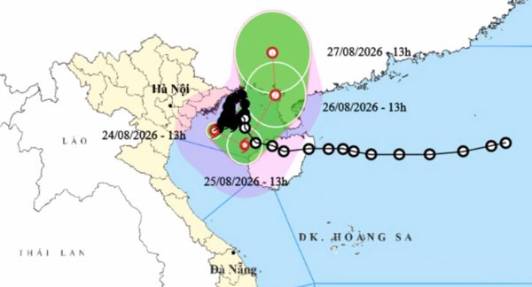 Bão số 4 Narra giảm cấp, Bắc Bộ vẫn mưa lớn, lũ dâng cao