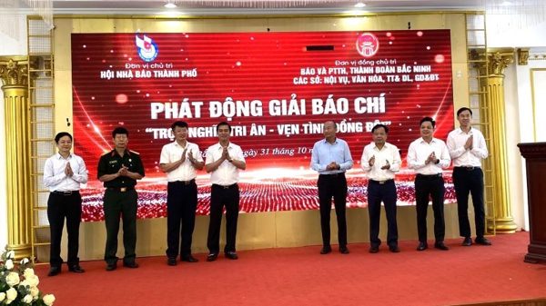 Báo và Phát thanh, Truyền hình Bắc Ninh gặp mặt cộng tác viên và phát động Giải báo chí “Trọn nghĩa tri ân - Vẹn tình đồng đội”
