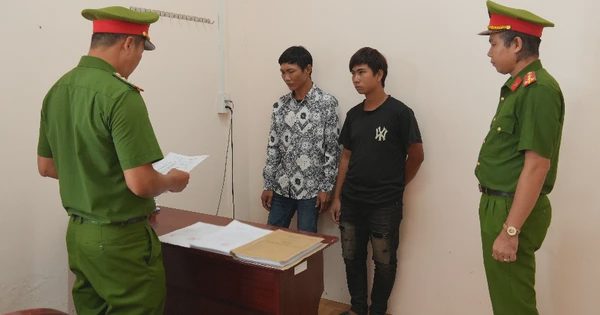 Bắt 2 cha con trộm cắp dây điện để bán phế liệu