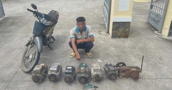 Bắt người thực hiện hàng chục vụ trộm mô tơ, giảm tốc tại các vuông tôm