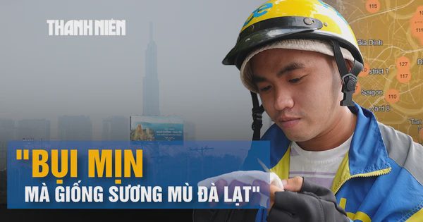 Bầu trời TP.HCM mờ đục, tài xế công nghệ lo hít bụi suốt ngày ngoài đường