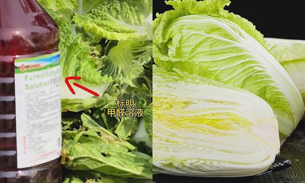 Bê bối cải thảo nhúng hóa chất gây ung thư chấn động Trung Quốc