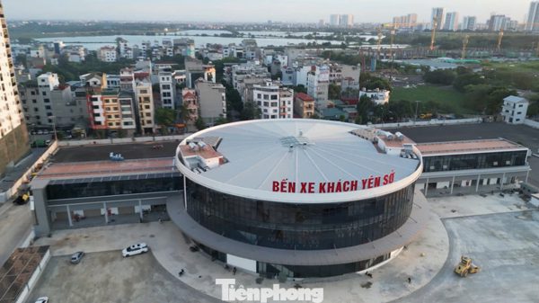 Bên trong bến xe Yên Sở 120 tỷ đồng sắp phục vụ hành khách
