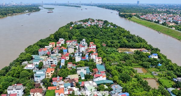 Bên trong làng cổ Hà Nội dự kiến di dời một phần theo quy hoạch Trục đại lộ cảnh quan sông Hồng