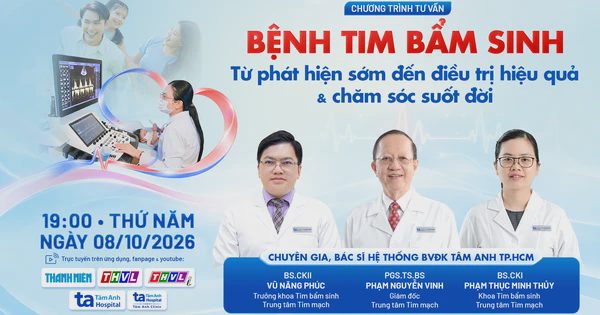 Bệnh tim bẩm sinh: Phát hiện sớm đến điều trị hiệu quả & chăm sóc suốt đời