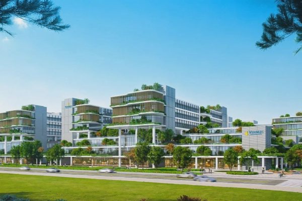 Bệnh viện 900 giường theo chuẩn quốc tế ở Vinhomes Green Paradise