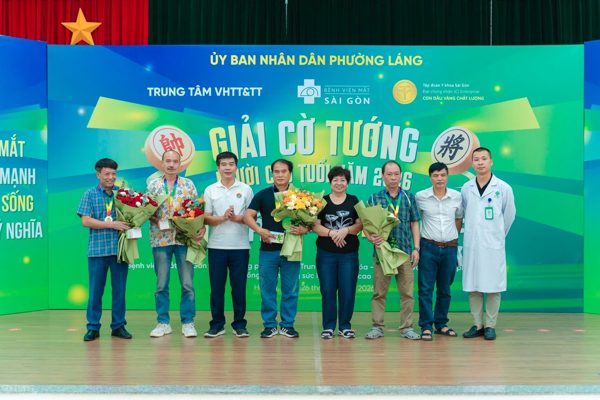 Bệnh viện Mắt Sài Gòn Đường Láng lan tỏa thông điệp “Mắt sáng - Sống khỏe”