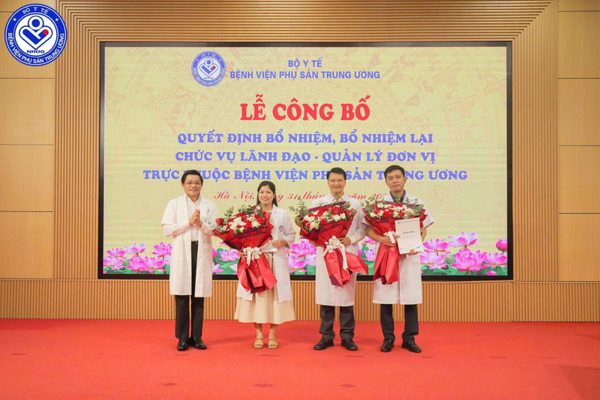 Bệnh viện Phụ Sản Trung ương kiện toàn đội ngũ lãnh đạo – tạo động lực mới cho sự phát triển