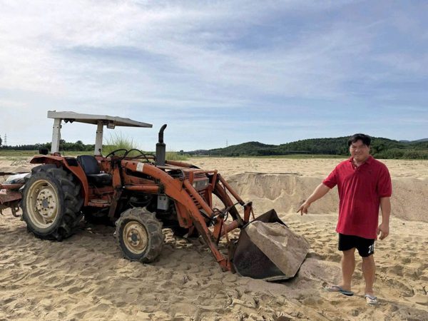 Bị khởi tố vì tự ý khai thác hơn 1.700 m³ cát tại bãi bồi trên sông ở Đà Nẵng