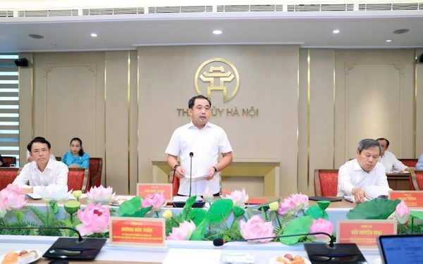 Bí thư Thành ủy Hà Nội yêu cầu đội ngũ cán bộ không được trì hoãn, đùn đẩy công việc