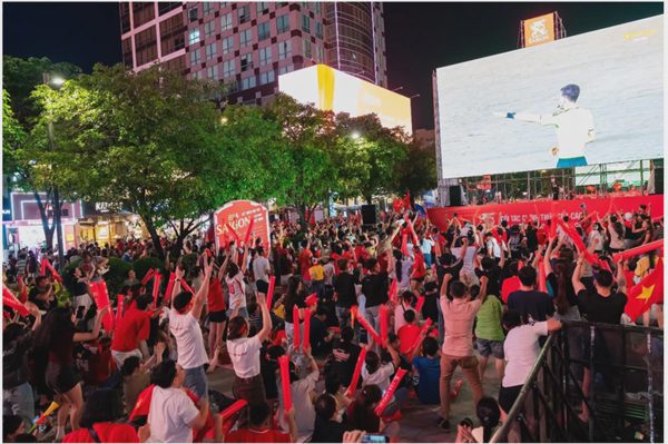Bia Saigon cùng người hâm mộ nối dài niềm tự hào bóng đá Việt Nam