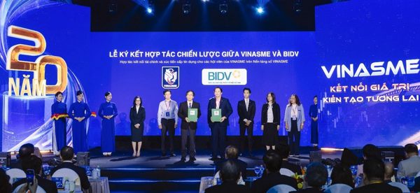 BIDV và Vinasme hợp tác kết nối tài chính số
