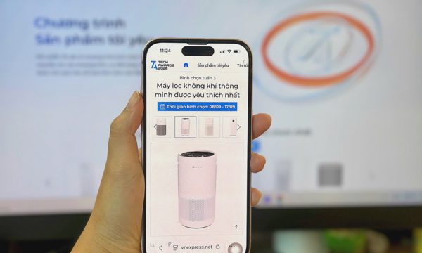 Bình chọn máy lọc không khí thông minh được yêu thích