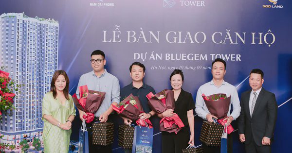 BlueGem Tower chính thức bàn giao căn hộ tới tay khách hàng