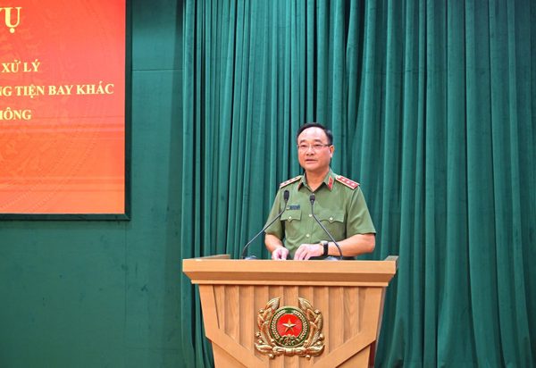 Bộ Công an hội ý nghiệp vụ phòng ngừa, xử lý UAV đe dọa an ninh, an toàn hàng không