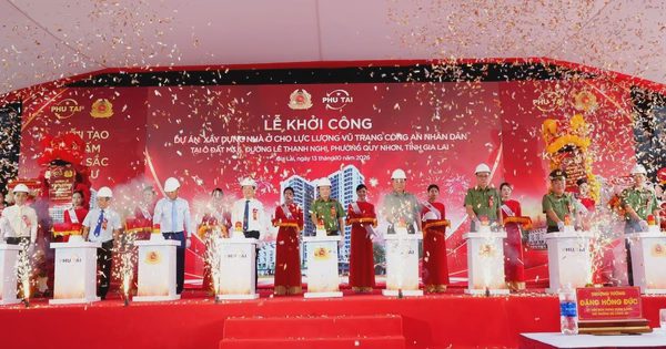 Bộ Công an khởi công dự án nhà ở xã hội 24 tầng ở Gia Lai