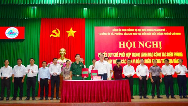 Bộ đội Biên phòng Thành phố Hồ Chí Minh tổ chức phối hợp bảo vệ biên giới biển