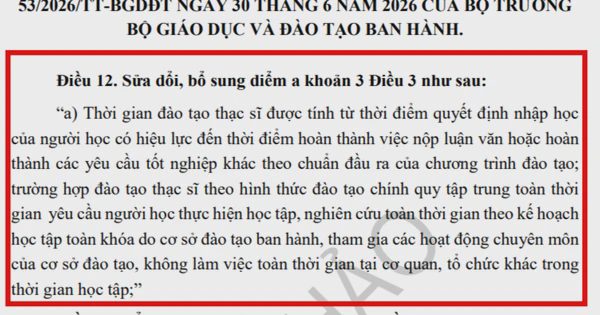 Bộ GD-ĐT: Không cấm học viên thạc sĩ chính quy làm việc toàn thời gian