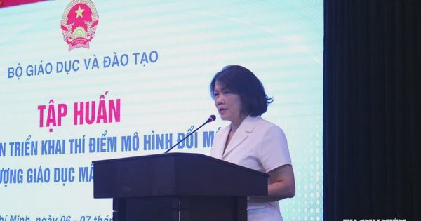 Bộ GD-ĐT: Thí điểm không được làm phát sinh hồ sơ, sổ sách, áp lực đội ngũ