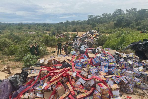 'Bố già đường biên' bị bắt trong vụ 30 tấn pháo từ Lào về Việt Nam