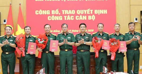 Bổ nhiệm Chỉ huy trưởng Bộ Chỉ huy quân sự 3 tỉnh, thành thuộc Quân khu 5