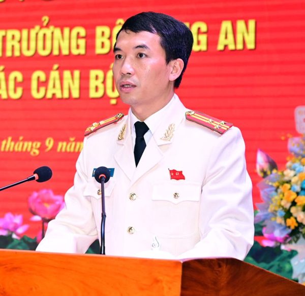 Bổ nhiệm Phó Giám đốc công an Hải Phòng