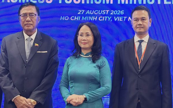 Bộ trưởng 5 nước Mekong bắt tay kéo khách xuyên biên giới