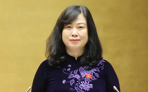 Bộ trưởng Đào Hồng Lan thông tin về đề xuất cơ chế đặc thù tinh giản biên chế với ngành y tế