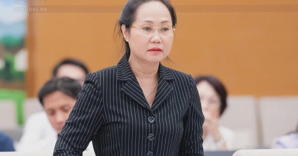 Bộ trưởng Lâm Thị Phương Thanh trình dự án luật Phát triển công nghiệp văn hóa