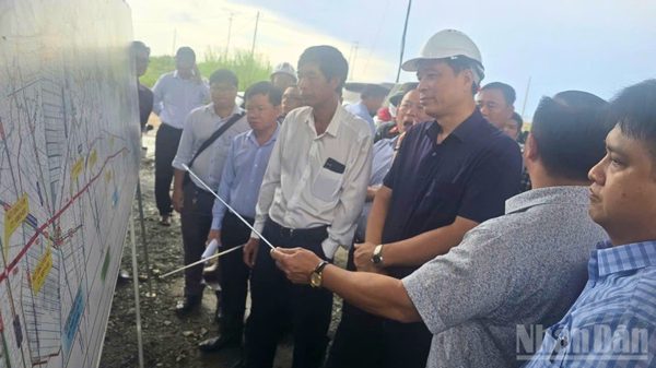 Bộ Xây dựng kiểm tra tình hình triển khai Dự án cao tốc Châu Đốc-Cần Thơ-Sóc Trăng