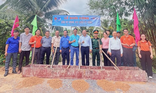 Bốn cầu Hy vọng tại Đồng Tháp được khánh thành, khởi công