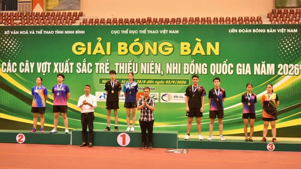 Bóng bàn Công an nhân dân và dấu ấn từ công tác đào tạo trẻ