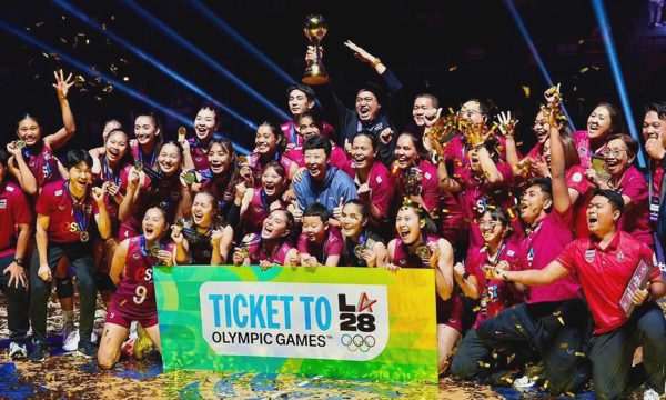 Bóng chuyền nữ Thái Lan vô địch châu Á để lần đầu dự Olympic