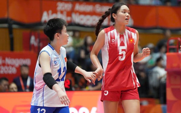Bóng chuyền nữ Việt Nam sớm giành vé vào tứ kết Asiad 20