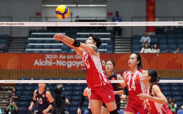 Bóng chuyền nữ Việt Nam thua đậm Indonesia tại Asiad 20