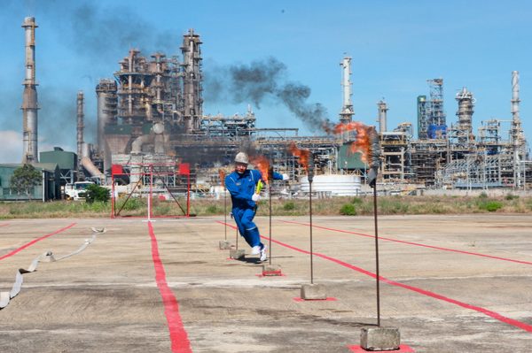 BSR chủ động phòng ngừa, sẵn sàng ứng phó, giữ vững an toàn NMLD Dung Quất