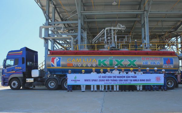 BSR xuất bán dung môi trắng, mở hướng phát triển sản phẩm mới