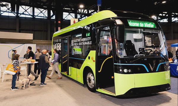 Bus điện VinFast đến Mỹ