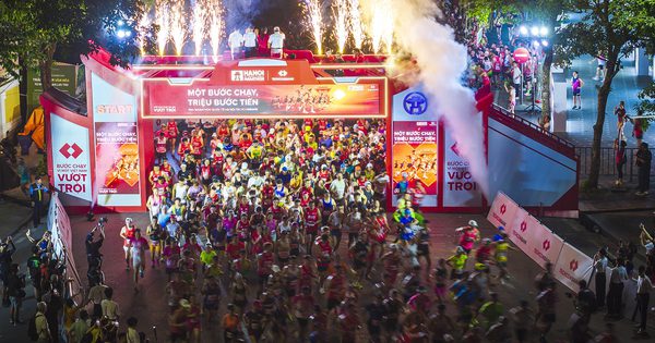 Bứt phá kỷ lục tại giải Marathon Quốc tế Hà Nội Techcombank Mùa thứ 5