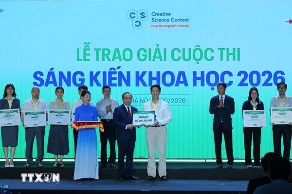 C-HySI – Nền tảng quang học siêu phổ giành giải Nhất Sáng kiến khoa học 2026