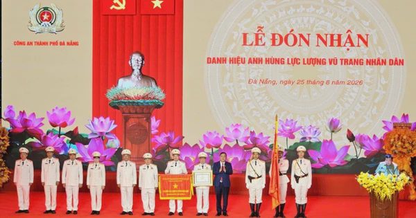 Công an Đà Nẵng đón nhận danh hiệu Anh hùng Lực lượng vũ trang nhân dân