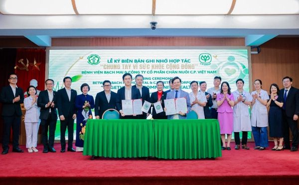 C.P. Việt Nam và Bệnh viện Bạch Mai hợp tác dài hạn vì người bệnh và cộng đồng