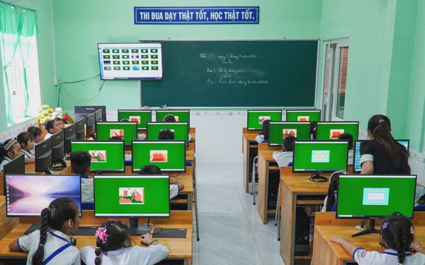 Cà Mau biến trụ sở dôi dư sau sáp nhập thành trường học khang trang
