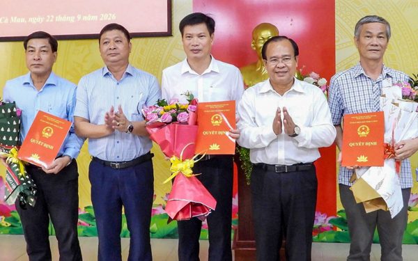 Cà Mau: Ông Nguyễn Tấn Lực được giao quyền giám đốc Sở Y tế thay ông Nguyễn Chí Thanh