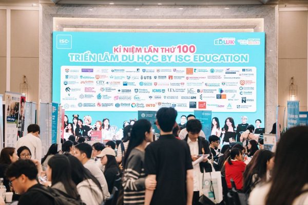 Các đại học Top 100 thế giới tham dự triển lãm du học ISC Education
