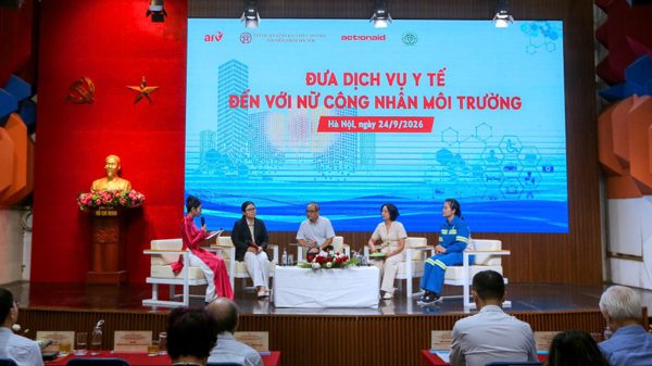 Cải thiện tiếp cận dịch vụ y tế toàn diện cho nữ công nhân môi trường